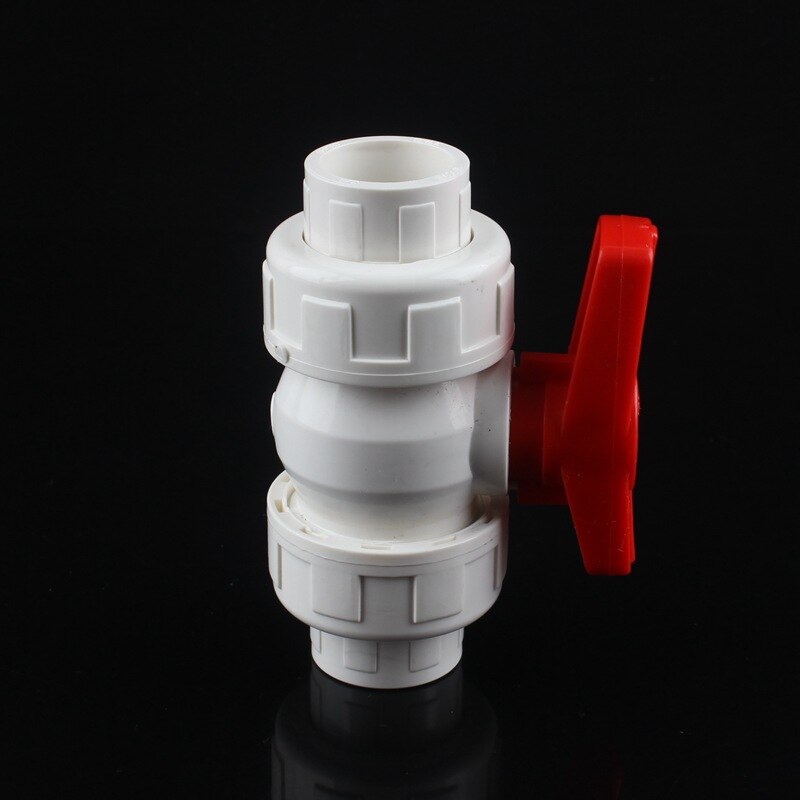 25mm PVC Kogelkraan Afsluiter Water Valve Tool Afsluiter Caps Gate Valve Tuin Water Connectors voor Tuin Irrigatie