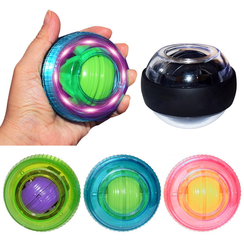 Wrist Ball Super Gyro Powerball Finger Hand Grip Arm Strengthener Force Power Trainer Relieve Pressure Muscle Relax Fitness Ball