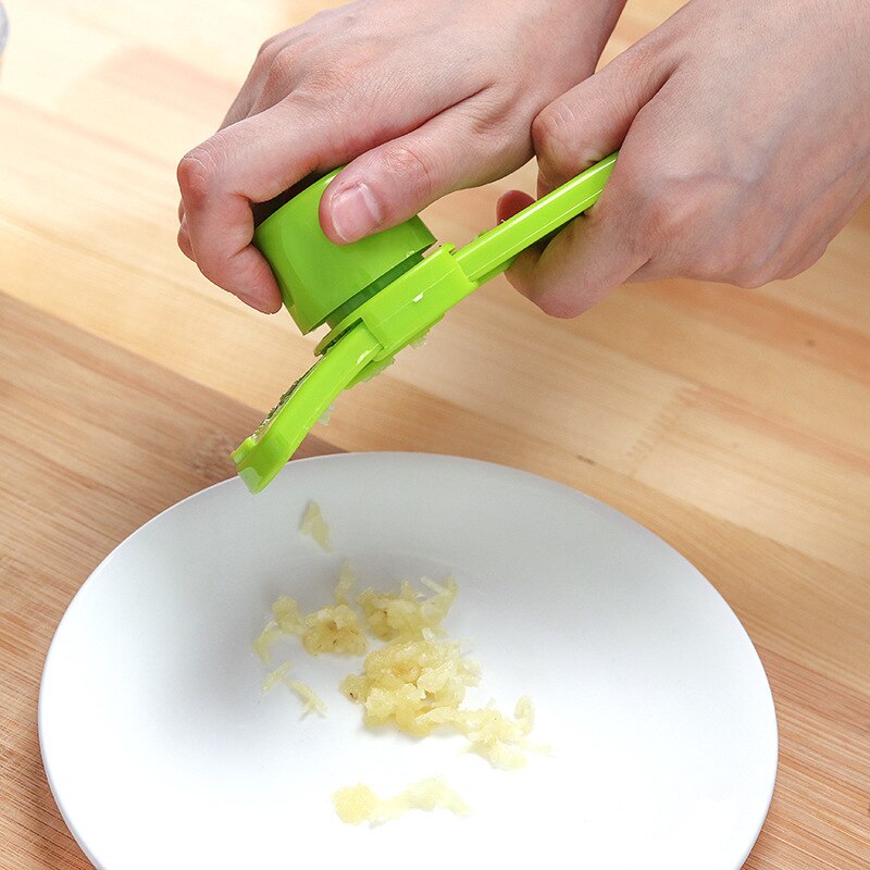 Presse-ail manuel multifonction courbe ail meulage trancheuse hachoir acier inoxydable ail Presses outil de cuisine Gadgets
