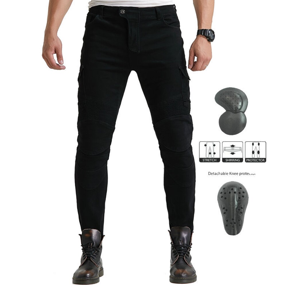 Motorcycle Pants Anti-fall Motocross Pants Moto Pantalon Biker Jean Motorbike Trousers With CE Protection For Men Women