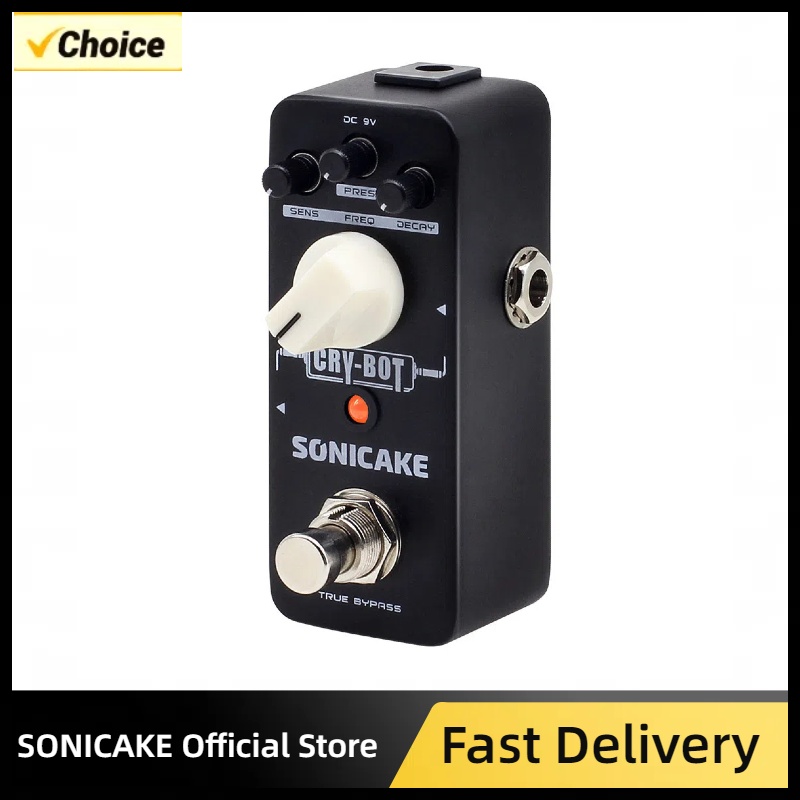 Sonicake cry-bot auto-wah kuvertfilter gitarreffekter wah pedal för den funky mojo qss -07
