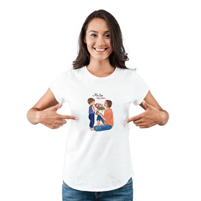 Nowe żelazko na plastry dla mamy syn T koszula naprasowanki na ubrania naszywki naszywki Diy folia winylowa robić przenoszenia za pomocą ciepła naklejki aplikacja kwiatowa na skrzep