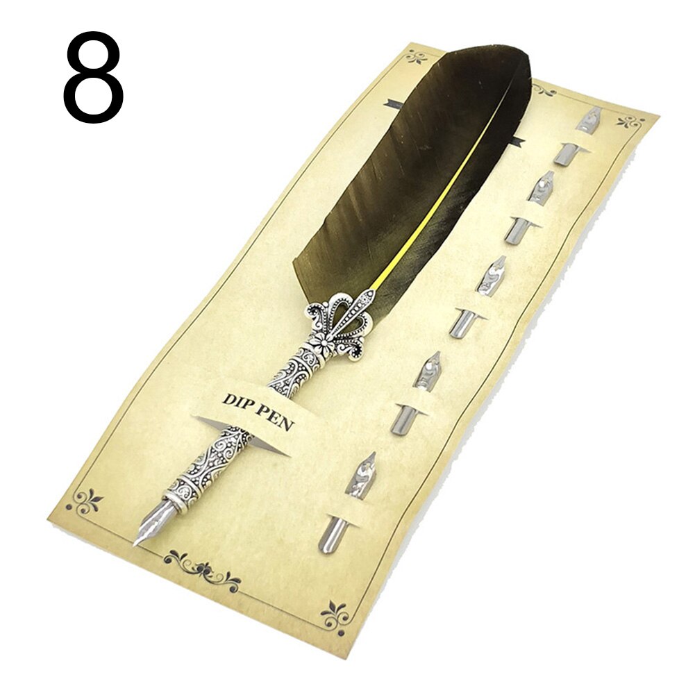 Vintage Plume Plume Stylo Plume Calligraphie Papeterie