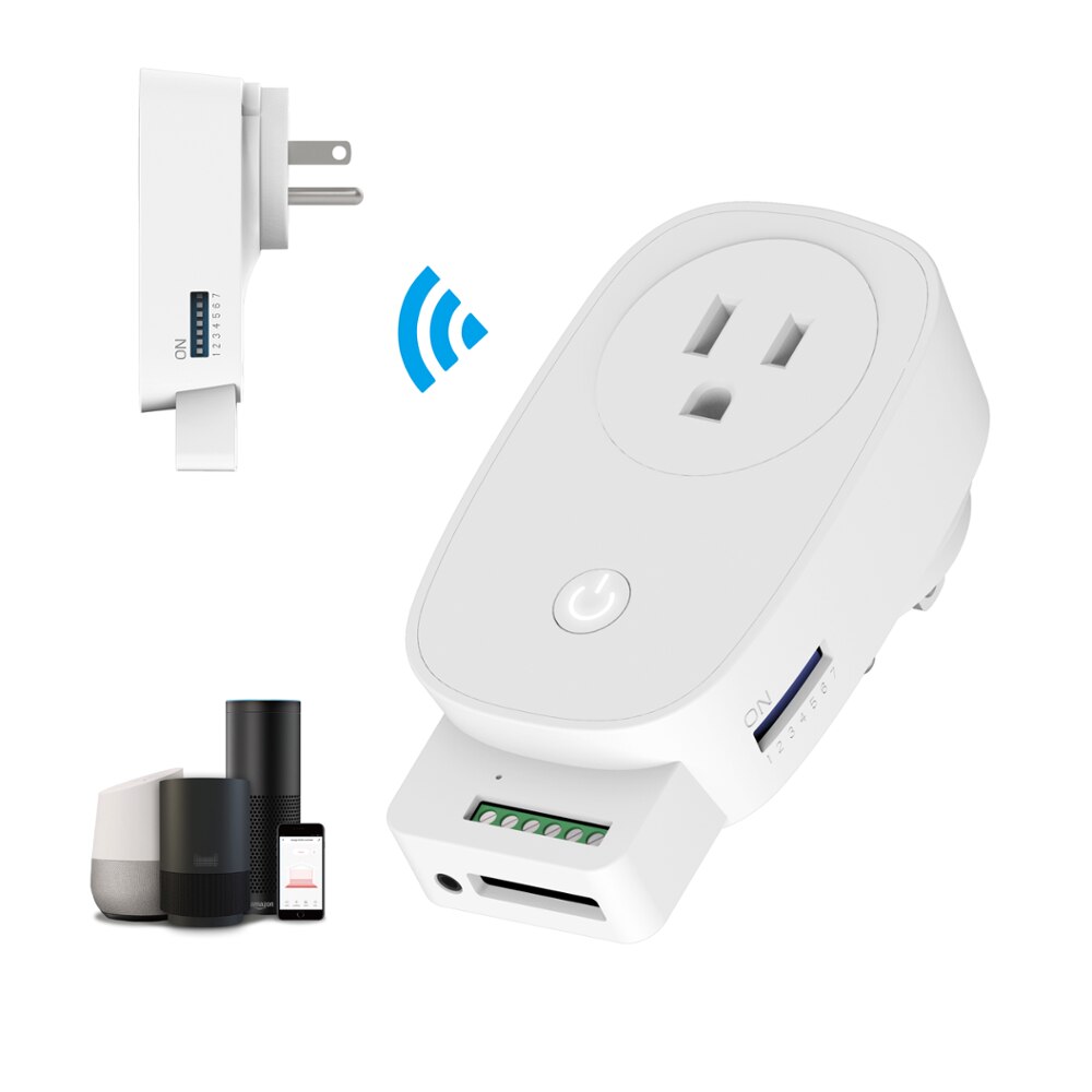 Tuya WiFi Garage Door Opener for Car Garage Door Controller APP Smart Remote Control Voice Control Works with Alexa Google IFTTT