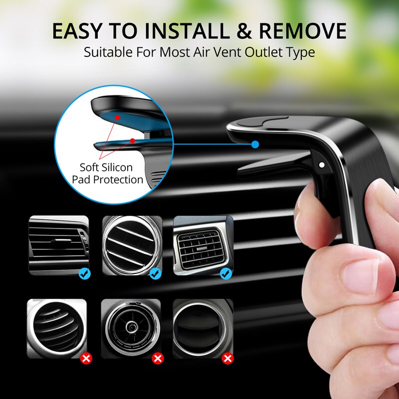 360 Metalen Magnetische Auto Telefoon Houder Voor Samsung S20 Huawei P40 Xiaomi 11 10 Magneet Gps Mount Houder Stand Voor iphone 12 11X7