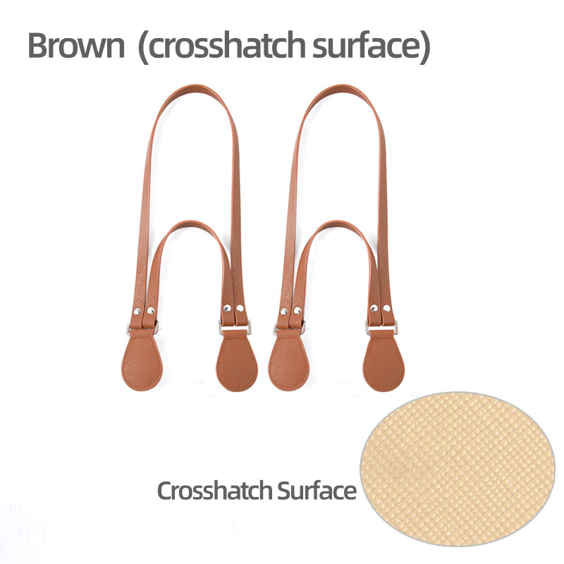 O bag Multifunctional Strap handles For obag Girl Women Hand Shoulder straps long short belts Handbags accessories: Silver