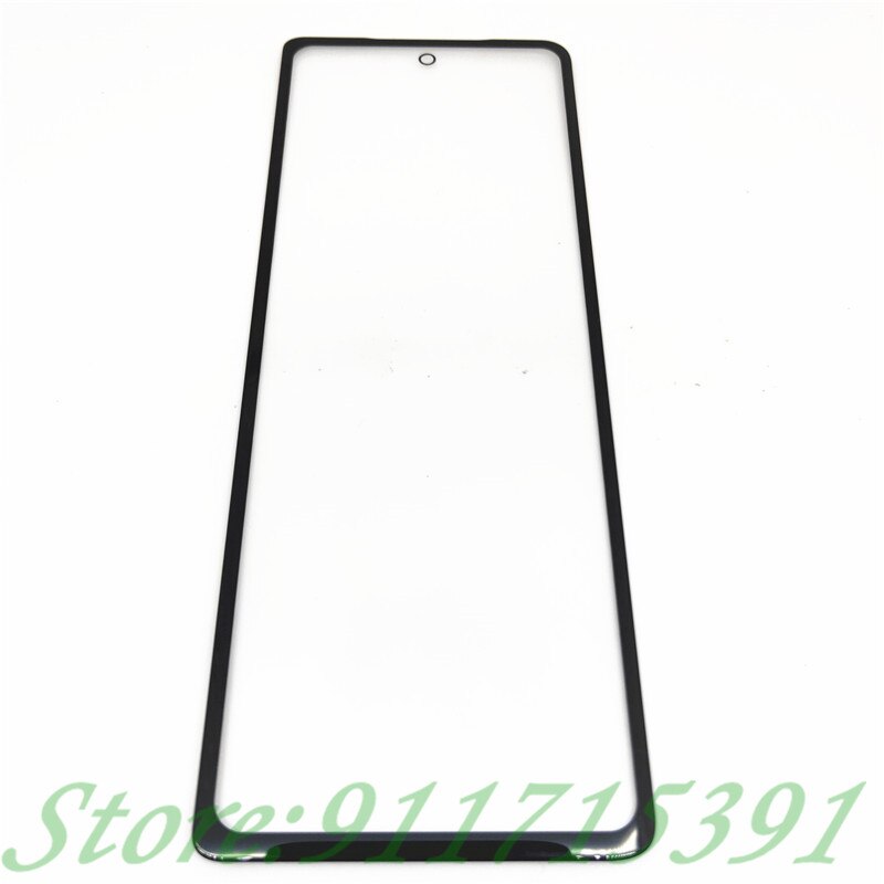 Outer Screen Met Oca Voor Samsung Galaxy Z Vouw 2 W21 5G F916 Front Touch Panel Lcd-scherm Out glass Cover Lens Reparatie Onderdelen