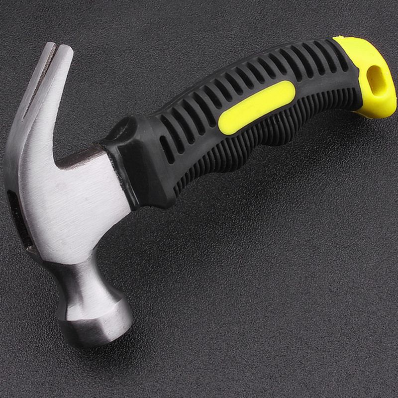Multifunctional Mini Claw Hammer Wood Working Tool Nail Hammer Escape Hammer