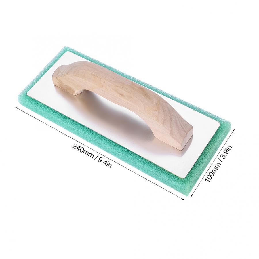 Plastering Trowel Portable Handheld Tiling Plastering Trowel Dehydration Grout Float Hand Tool construccion Tool