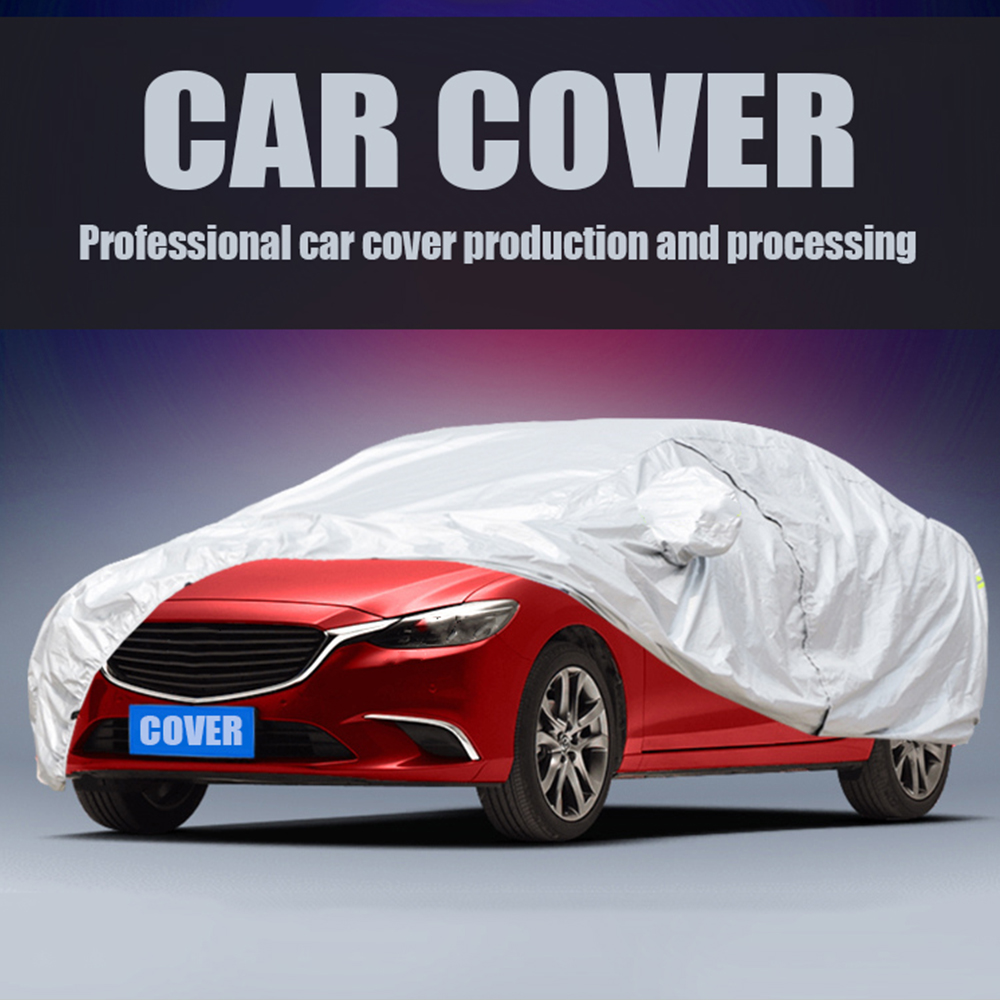 Las fundas para autos para el invierno a prueba de agua del parabrisas Protección completa de la cubierta de nieve Bache Voiture Funda Térmica Coche Auto Accesorios para el coche