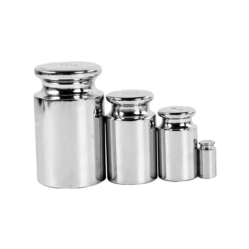 Chrome Gram Plating Calibration For Weigh Scale 200g 500g Weight Silver