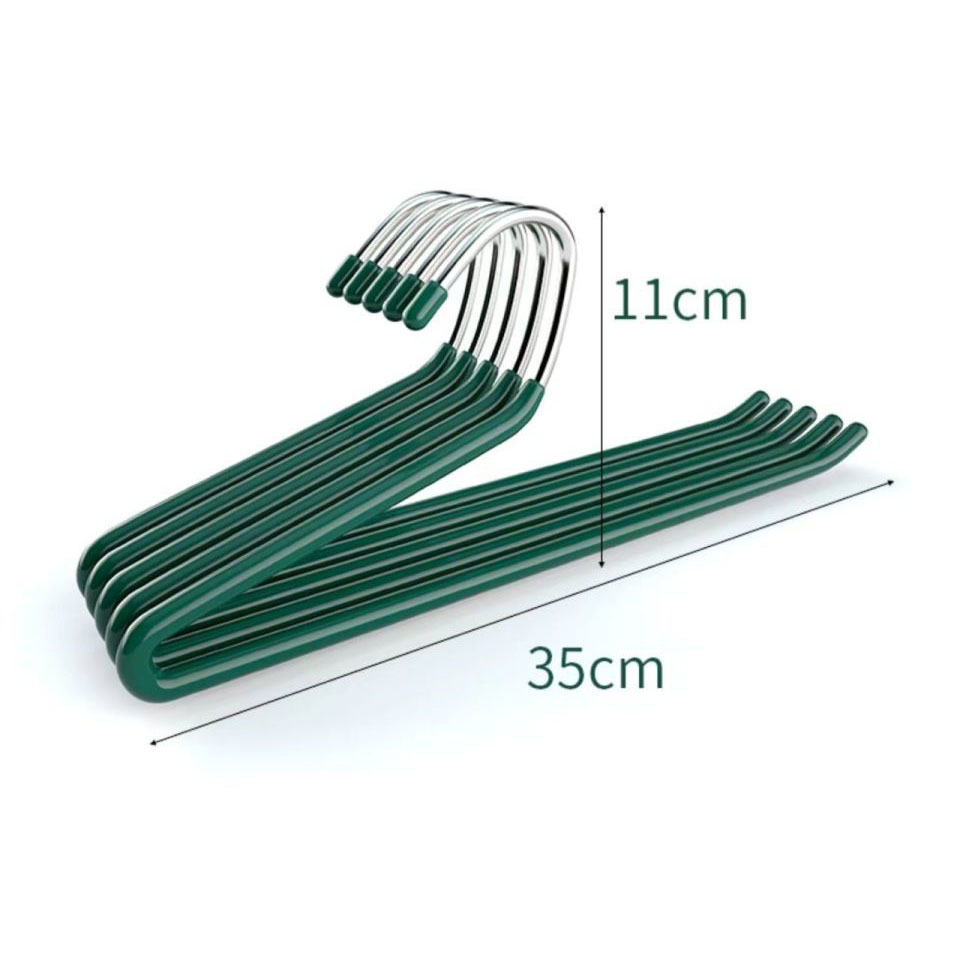 5/20pc, halkfria klädgalgar för garderoben, byxor och ,35cm metallgalgar för klänning och jeans, platsbesparande och hållbar förvaring