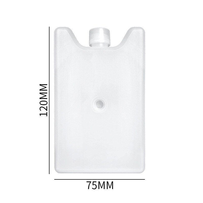 2Pcs/Set Ice for Cooler Lunch Bag Freezer Packs Reusable Long Lasting Dry Ice Ice Packs: Style 1