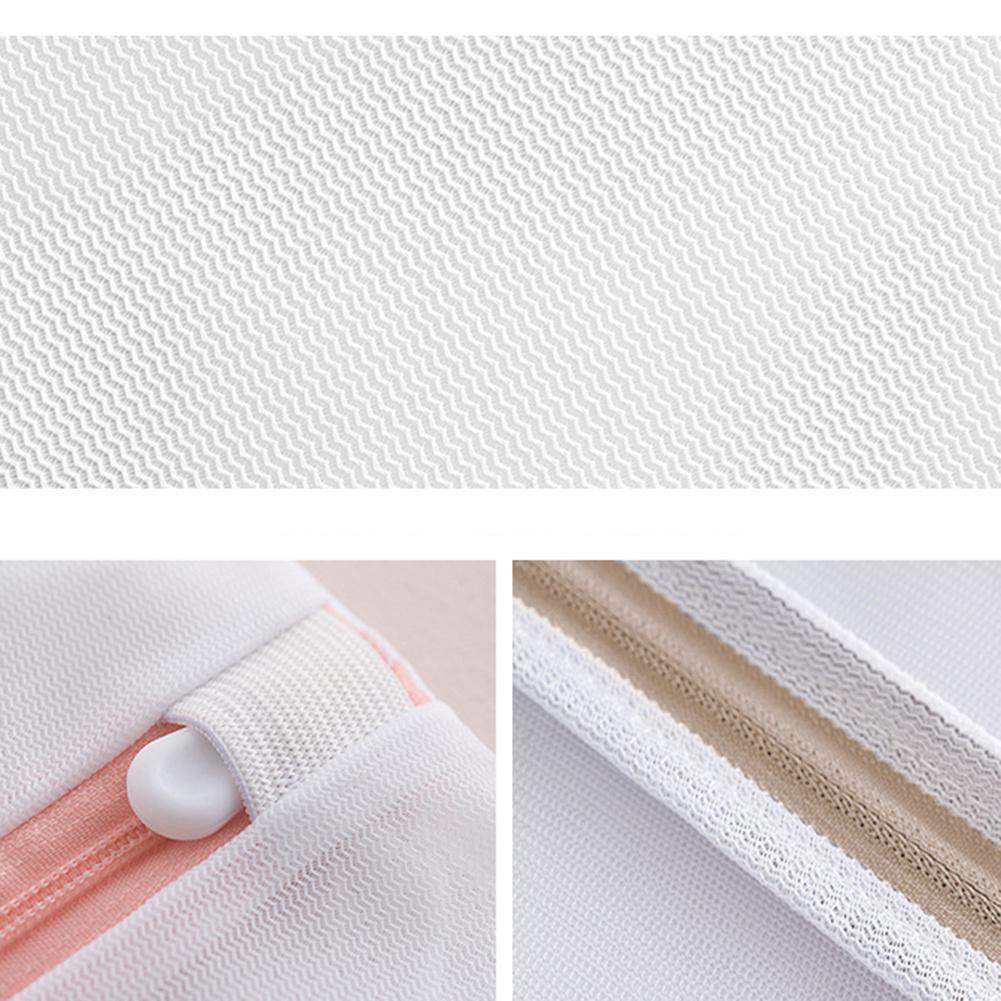 Fine Mesh Laundry Bag Zipper Mesh Wash Bags Washing Machine Bag For Underwear Bra Socks Dirty Clothes Organizer Laundry Basket
