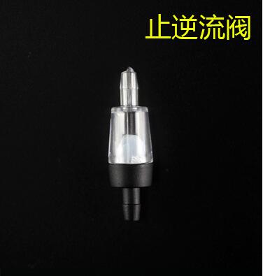 10pcs/lot Aquarium Accessories Fish Tank Air Pipe Tube Tee Air Valves Check Reflux Valve Switch Tap 4mm Diameter Hose Trachea: 10pcs Reflux Valve 3