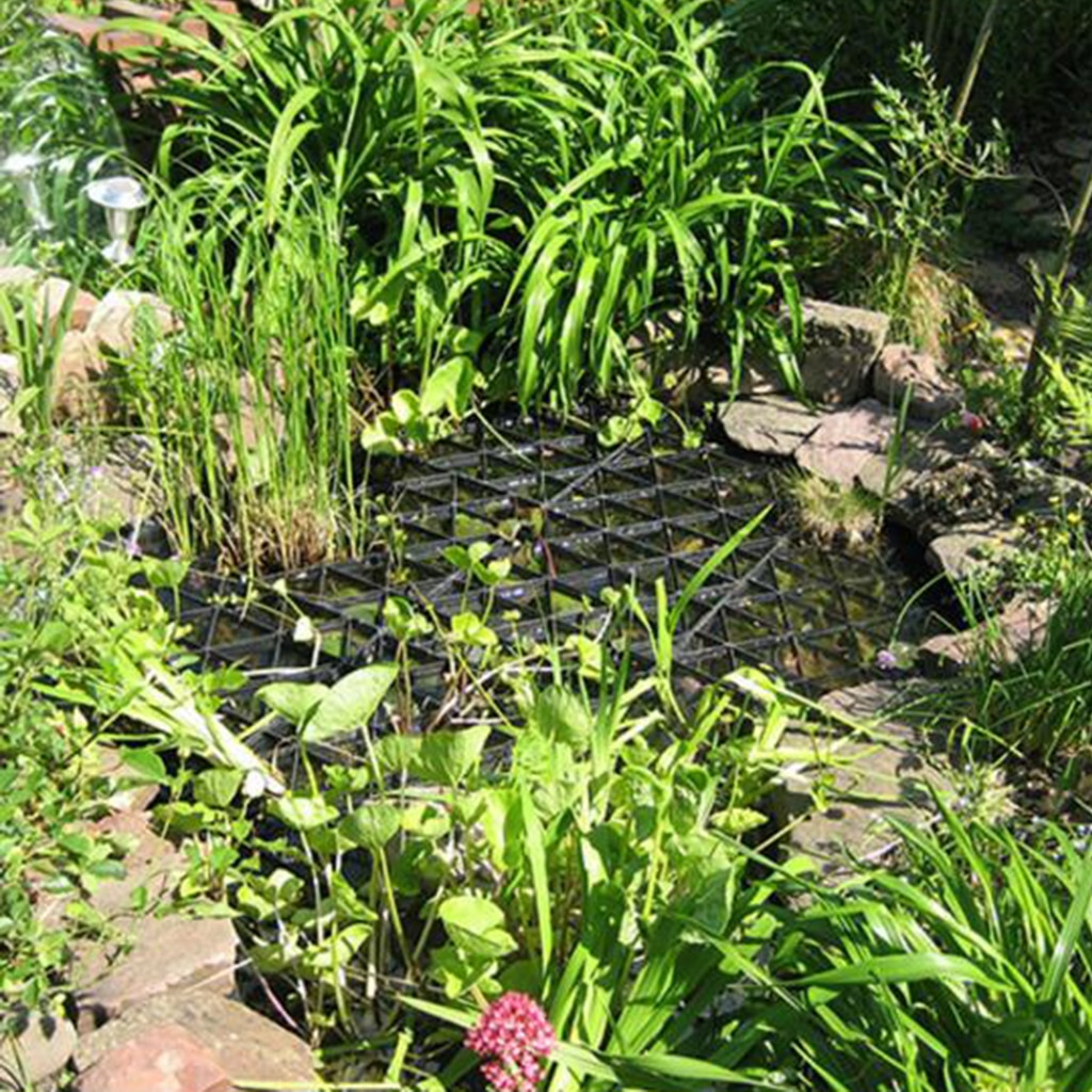 10pcs Lightweight Pond Protectors Floating Pond Protector Fish Guard Grid