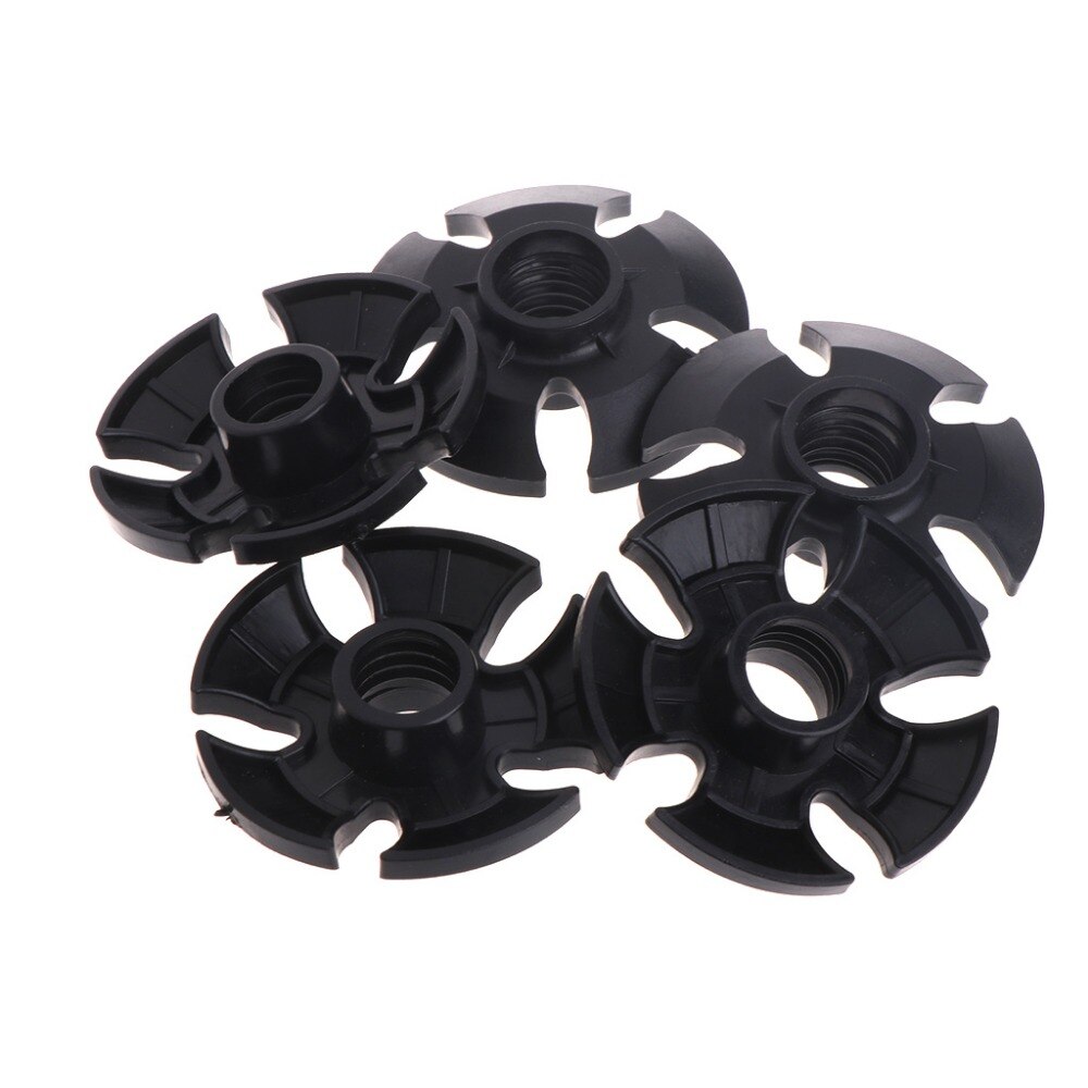 5pcs Climbing Trekking Pole Tips Replacement Snow Flake Mud Guard Basket Cap Ski