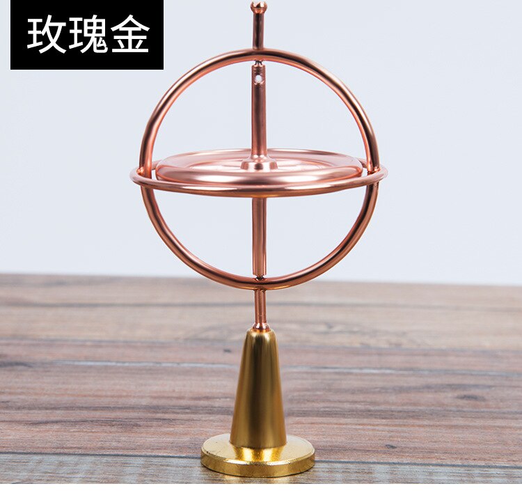 Kleurrijke Vingertop Gyro Zinklegering Decompressie Speelgoed Vinger Gyro Fabriek Metalen Gyroscoop