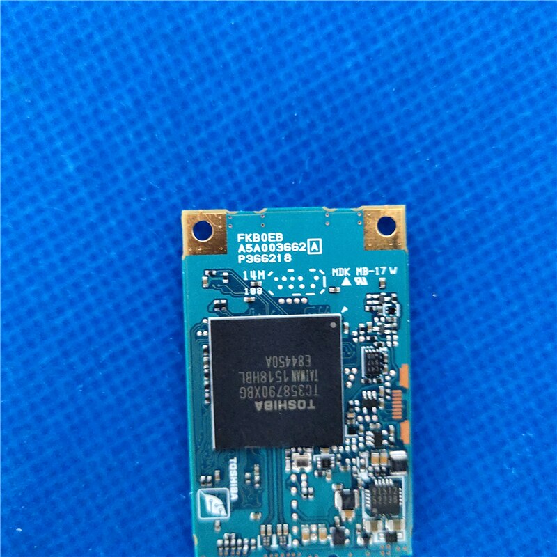 Toshiba THNSNJ256GMCU 256GB msata interno SSD 75QS101FT9EW FKB0EB A5A003662 A P366218