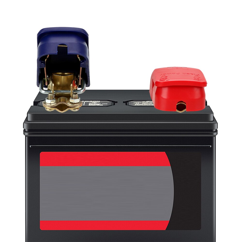 Leepee et par positiv og negativ elektrode quick release lift off stik klemmer bil batteri terminaler biltilbehør