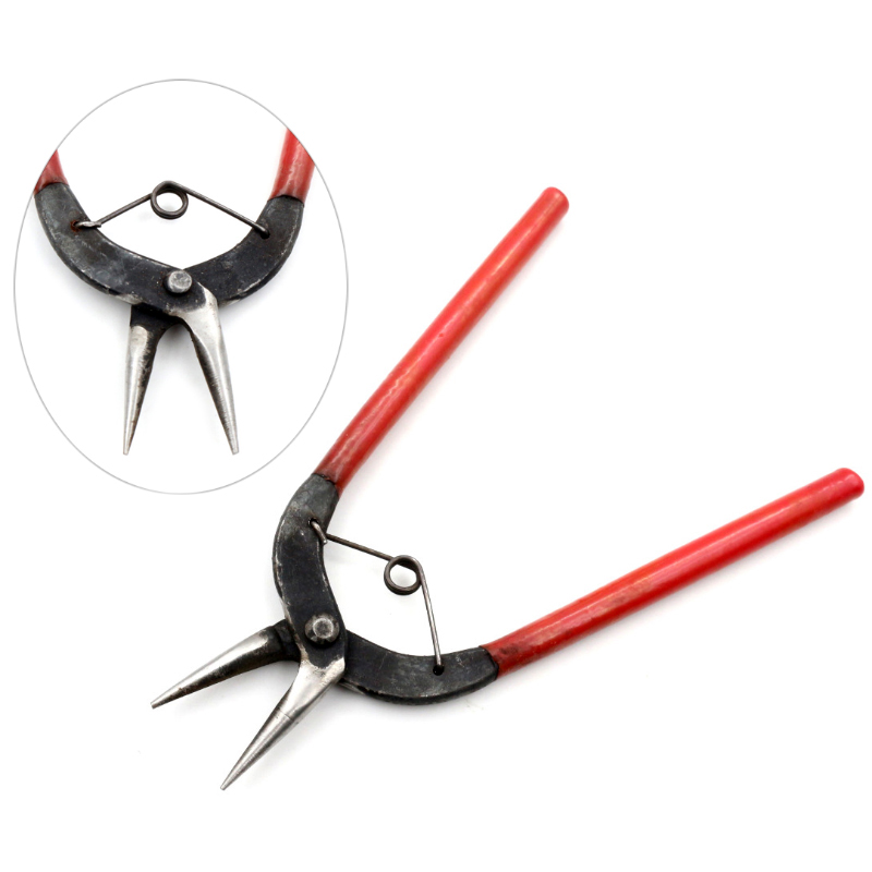 1 pieza, herramientas de mano multifuncionales, alicates de joyería, equipo redondo, extremo de punta, alicates de corte para accesorios hechos a mano: Turquesa