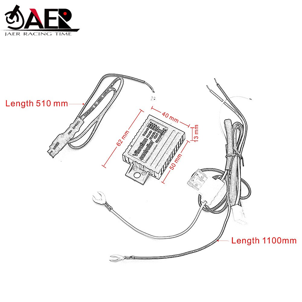 JAER Universal car motorcycle Auto ATV 12V LED DRL Daytime Running Light Controller Automatic OnOff Relay Harness Headlight