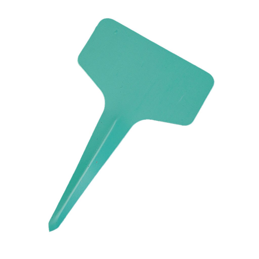 Bonsái-rotuladores de planta colorida para jardín etiquetas de plantas suculentas, etiquetas de PVC para jardinería, estaca en el suelo, palos para pintar, Z0511, 100 Uds.: green