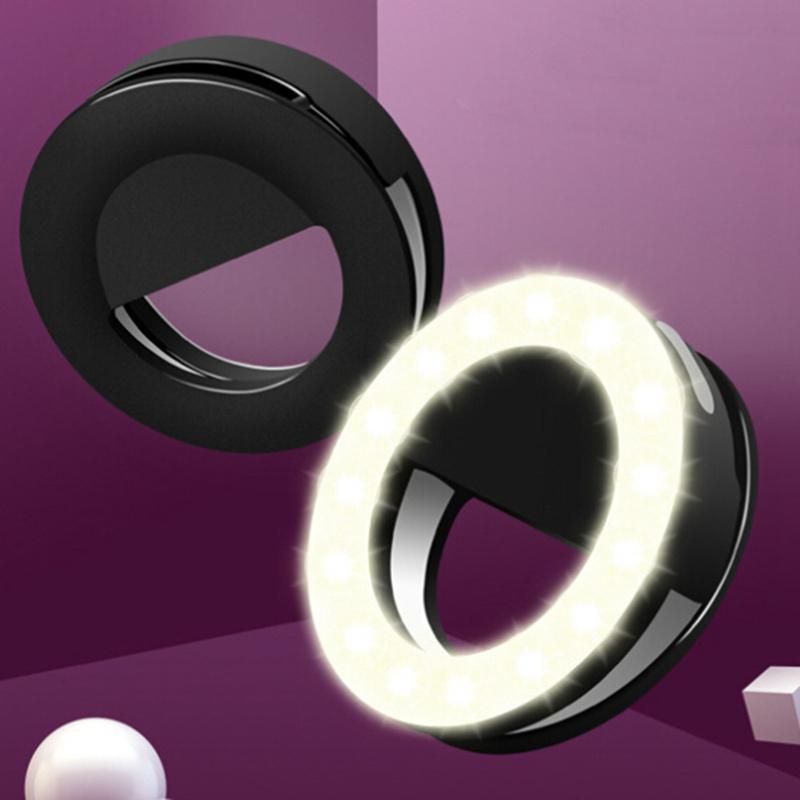 For Phone Len LED Fill Light Portable Universal Selfie Light Flash Lamp LED Light Ring