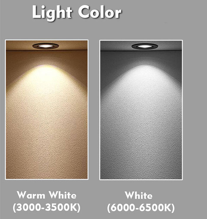 2-Piece 230V PIR Motion Sensor Light GU10 LED 3W Automatical On/Off No Switch Public Area Corridor Aisle Passageway Lighting