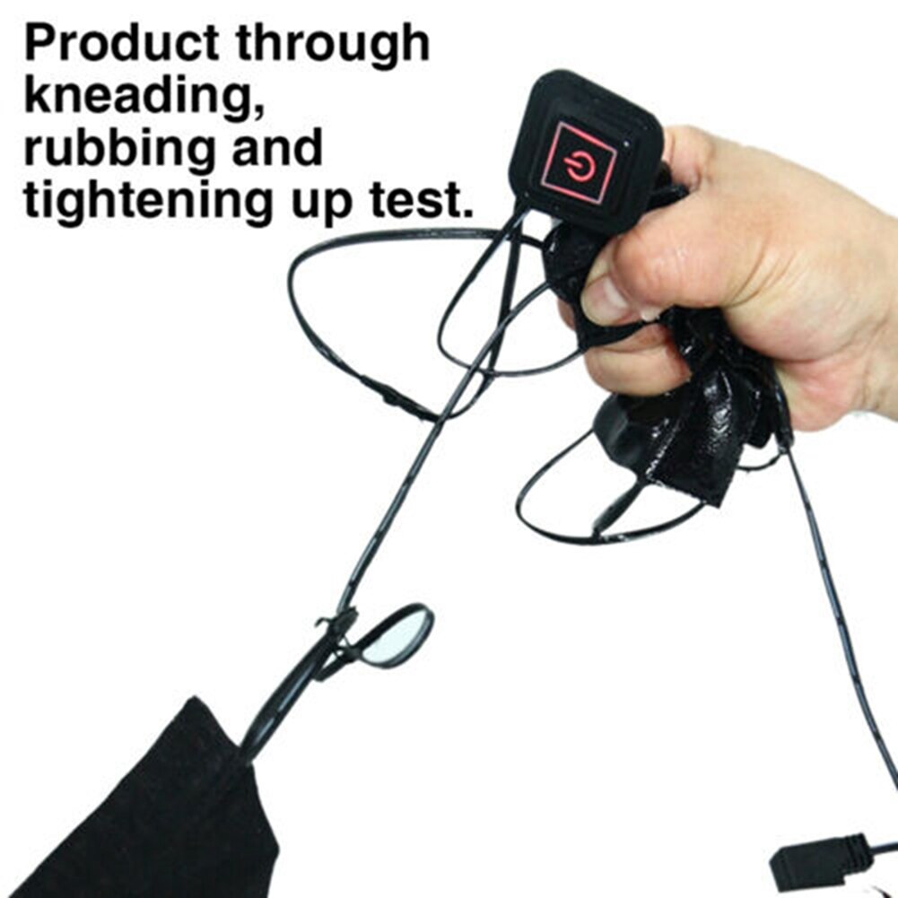 Almohadilla calefactora calentador de manos USB película de calentamiento chaleco térmico infrarrojo eléctrico de invierno chaqueta calefactora almohadilla de abrigo para cuello de cintura