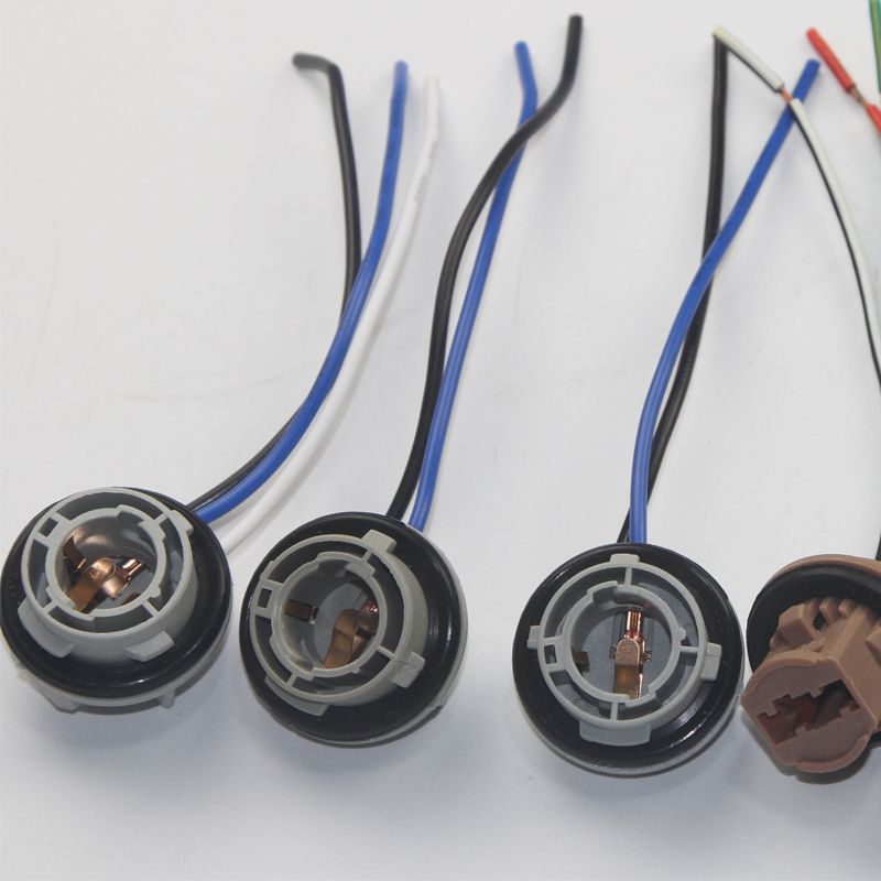 Lamp Plug Connector Connector Auto Lijn Modificatie Bulb Socket Lamp Socket T10 T20 1156 1157 Koplamp Modificatie