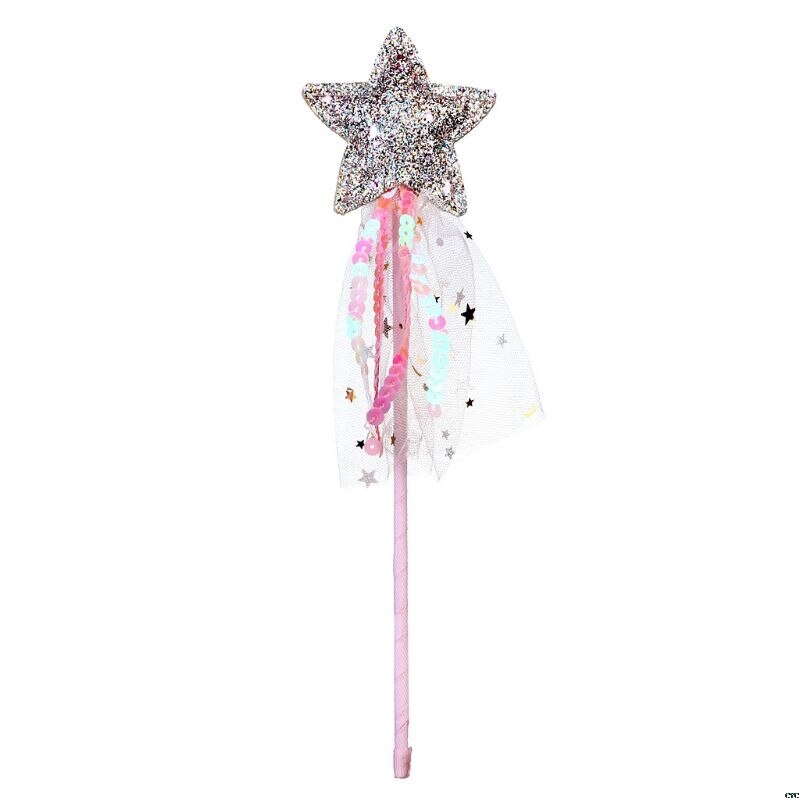 Cute Children Costumes Performance Props Gradient Color Butterfly Princess Angel Wings Fairy Stick Kids Dress Up Playing Toys: 2