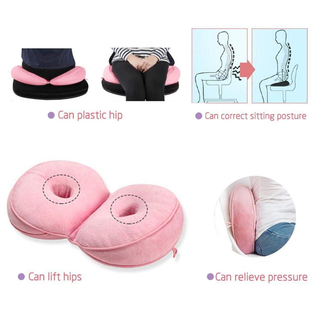 Multifunctionele Dual Comfort Zitkussen Memory Foam Van Hip Lift Zitkussen Mooie Butt Latex Zitkussen