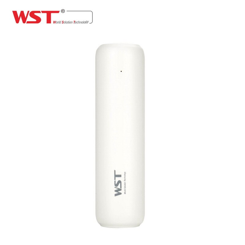 Wst-mini bateria externa portátil original para celular, bateria portátil, 3350mah, carregador de bateria, tamanho de bolso, viagem: white