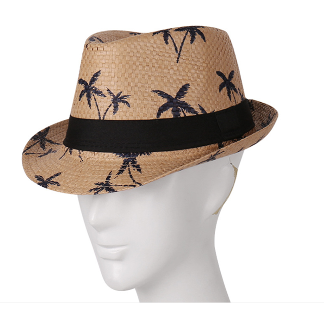 Mode Panama Hoed Zomer Zon Hoeden Voor Vrouwen Man Strand Strooien Hoed Voor Mannen Uv-bescherming Cap Chapeau Femme: 7