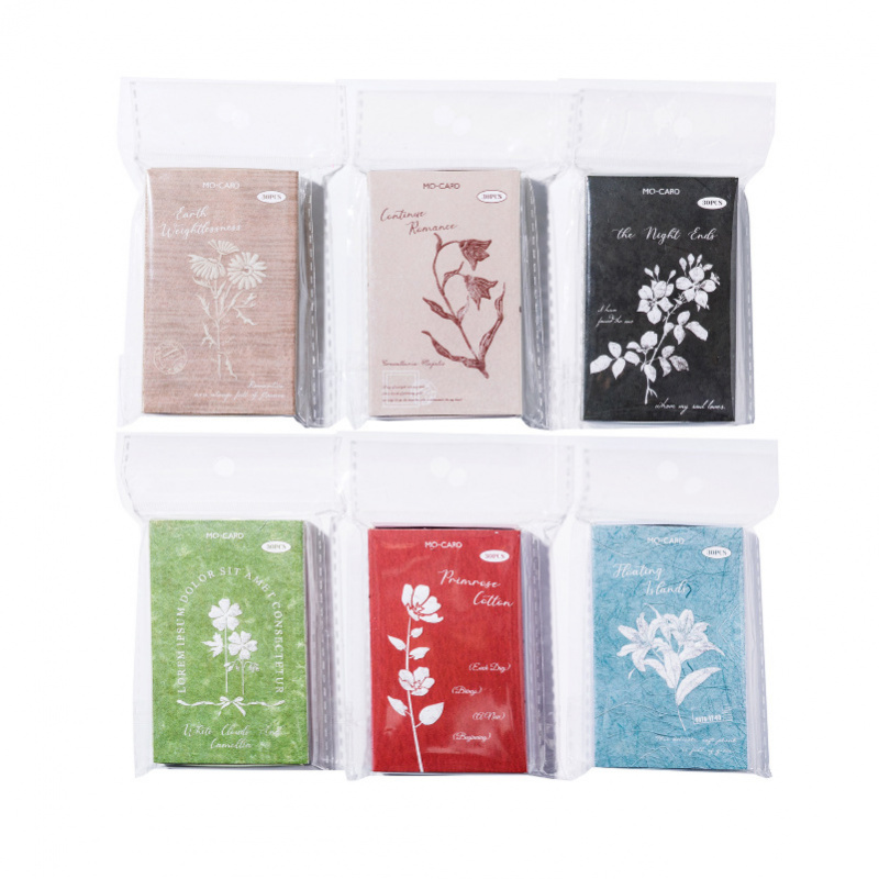 30-bladige matchbox - stijlnotitiepapier, compact voor snelle notities, handaccount en plakboekdecoratie