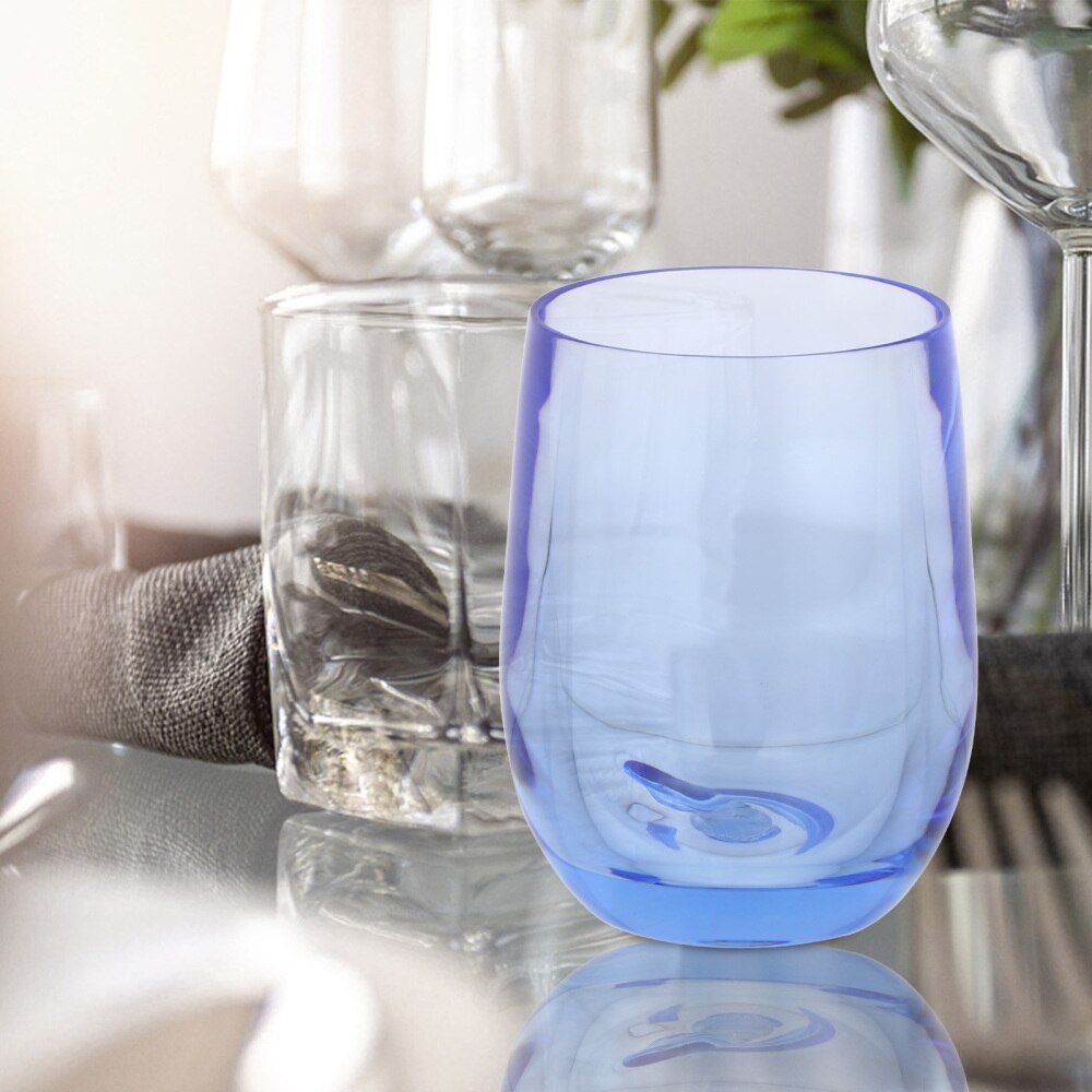 1pc Water Cup Acrylic Transparent Tea Cup Drinking Cup Water Cup Juice Cup for Home Restaurant Bar