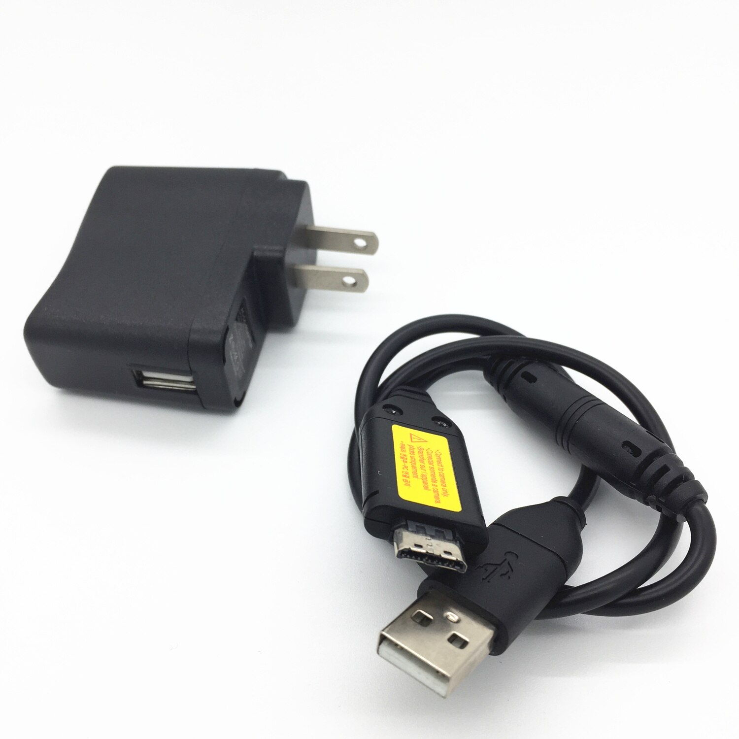 Charger USB Data Cable for Samsung SL102 SL105 SL201 SL202 SL203 SL310 SL310W SL420 SL500 SL502 SL600 SL605 SL620 SL630: US PLUG-CABLE
