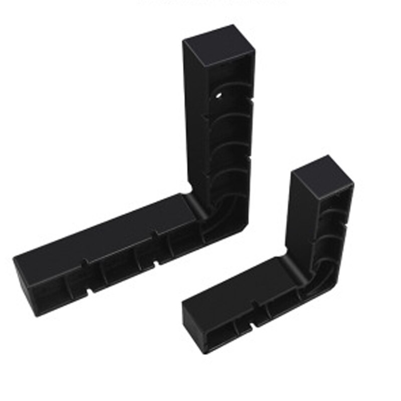 Bloc de positionnement à Angle droit en plastique, Clip fixe à 90 degrés, règle à Angle droit, fixation auxiliaire de menuiserie