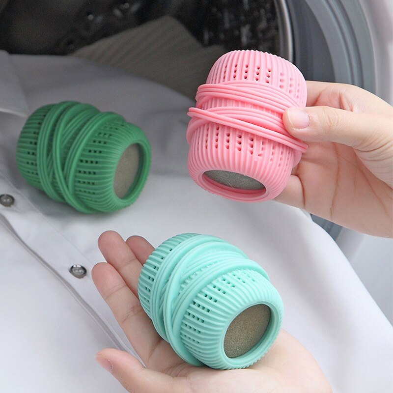 Anti-knot Laundry Ball Pet Hair Removal Laundry Ball Washing Machine Filters Lint Fluff Cleaning Remover Household Cleaning Tool