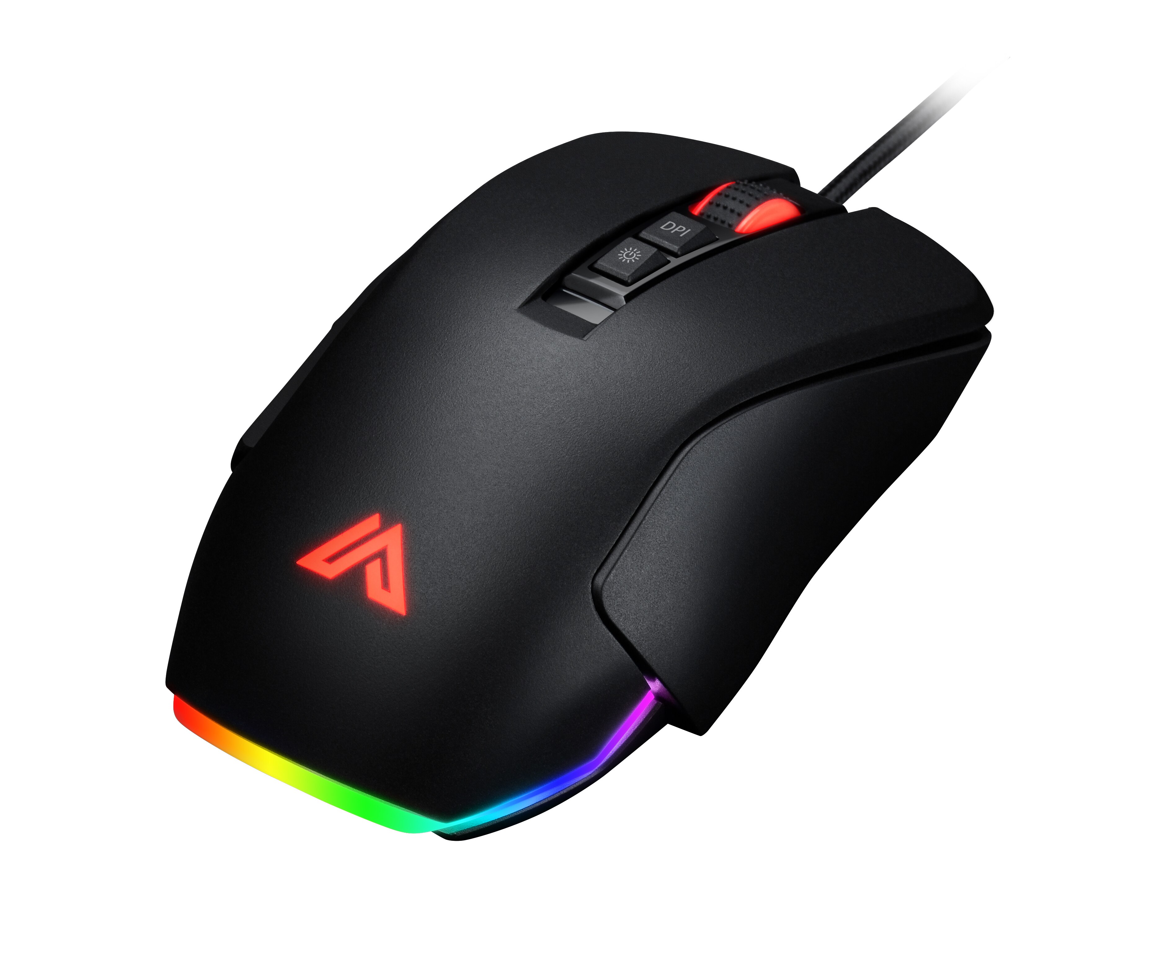 Rgb Gaming Mouse Optical 14 Programmable Buttons 10000 Dpi Adjustable Wired Ergonomic Silent Mice For Computer Game