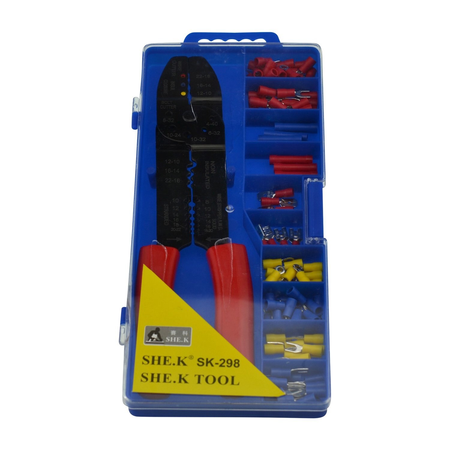 einstellen crimpen Zange Bausatz crimper faston mas Endgeräte und anschlüsse