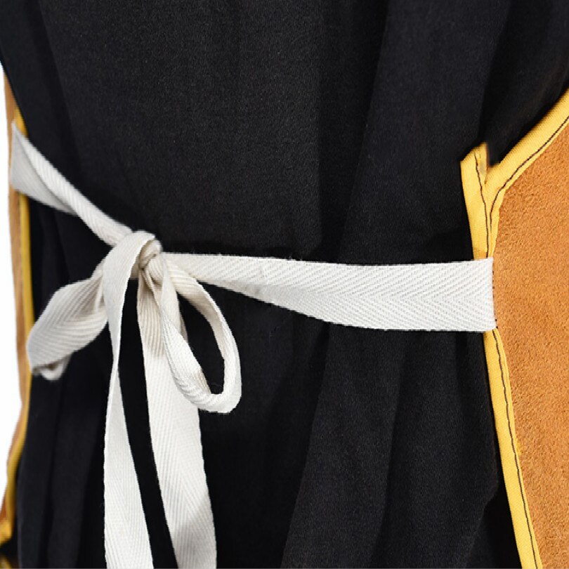 High temperature resistant Welding apron leather protection body welding clothes welding safety soldering mat