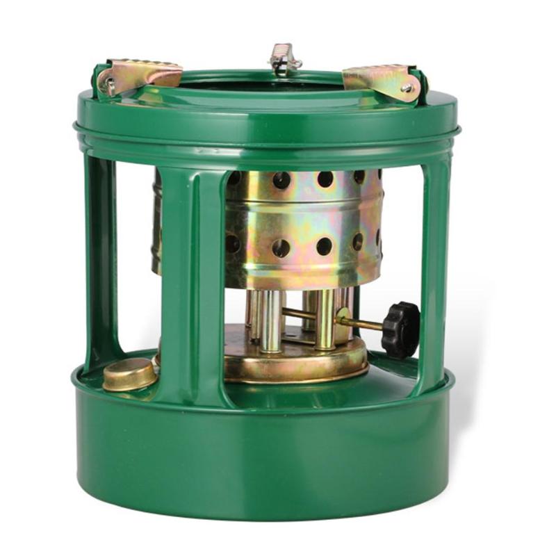 A querosene portátil do fogão de acampamento do fogão a gás do fogão ao ar livre do fogão de acampamento do piquenique da parte superior 8 do fogão de querosene do pavio 16.5*18cm 0.7kg equipamento