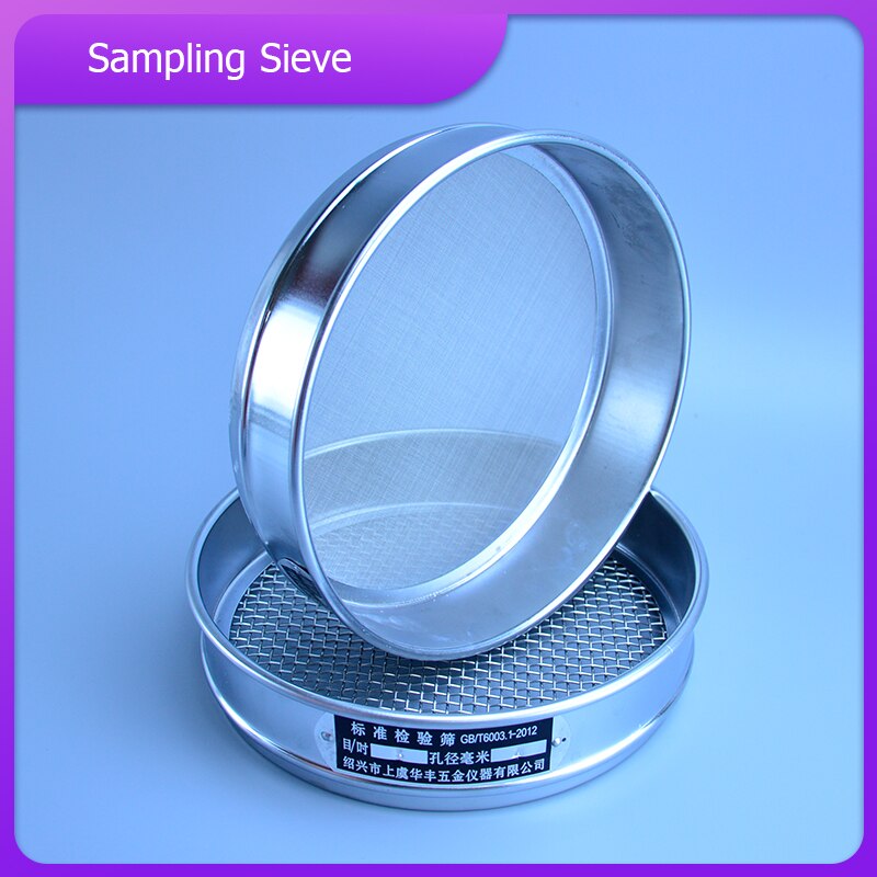 Dia 20cm From 2mesh To 28mesh Stainless Steel Net Chroming Body Test Sieve Standard Test Sieve Laboratory sieve