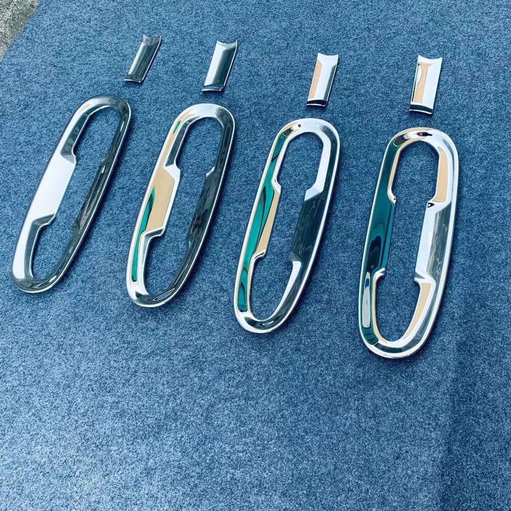 For Toyota Sienna 2022 Chrome Car Door Handle Bowl Side Door Bowl Cover Trim Protectors Exterior Car Styling Accessories