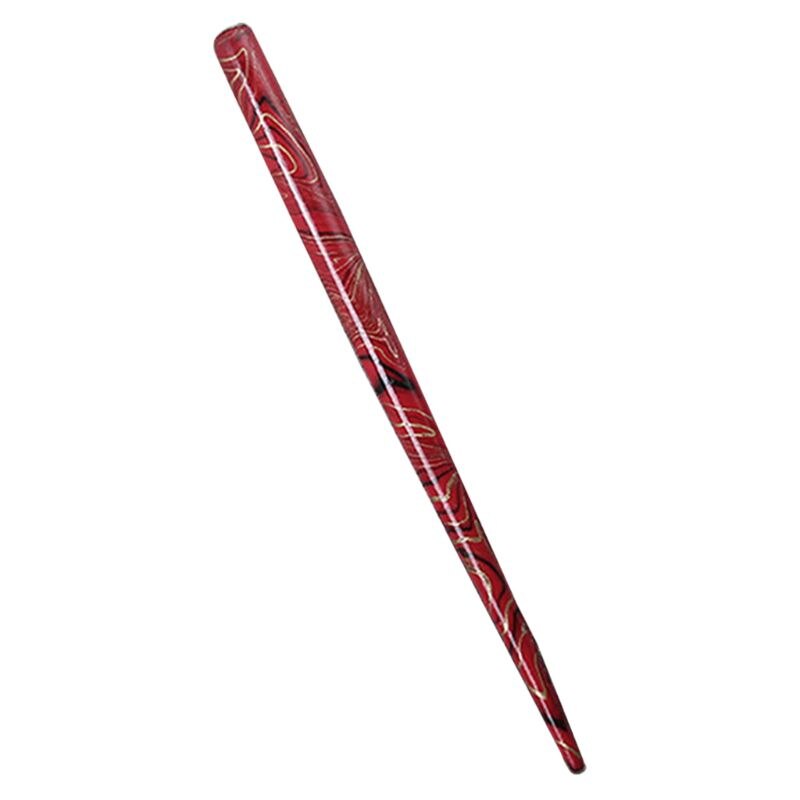 Escritura artesanal de madera pluma de inmersión antigua soporte para bolígrafo de caligrafía oblicua herramienta de caligrafía de tinta: R