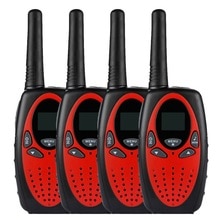 4x radio sæt 8 kanaler walkie talkie pmr bærbar radio rækkevidde 5 km 2 vejs radio lcd-skærm uhf 400-470 mhz