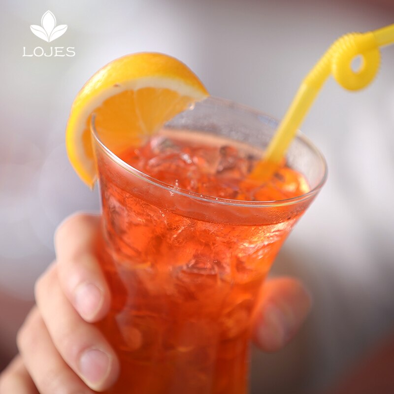 485ml Juice Cup Glass Cup Goblet Special Drink Cup Cold Cocktail Cup Beads Cup Decoration Cups For Parties