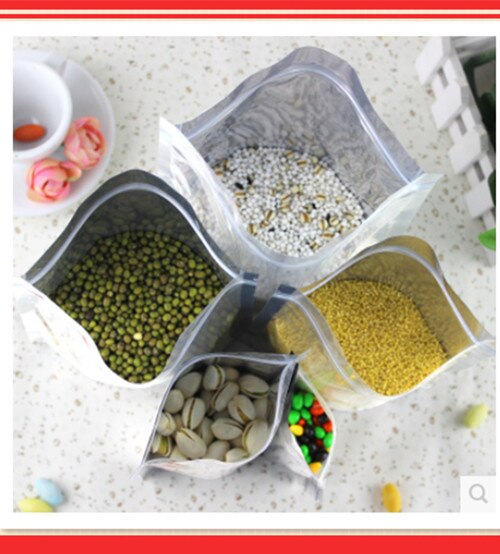 20cm*30cm+5CM,100pcs zip lock Seal aluminum foil bag,packing bags